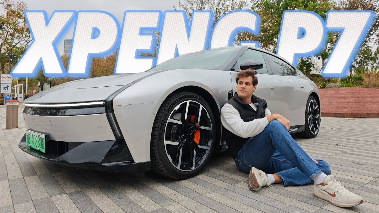 Полный обзор Next XPeng P7: Сексуальнее, чем Xiaomi SU7? Разгон до 100 км/ч за 3,7 секунды + запа...