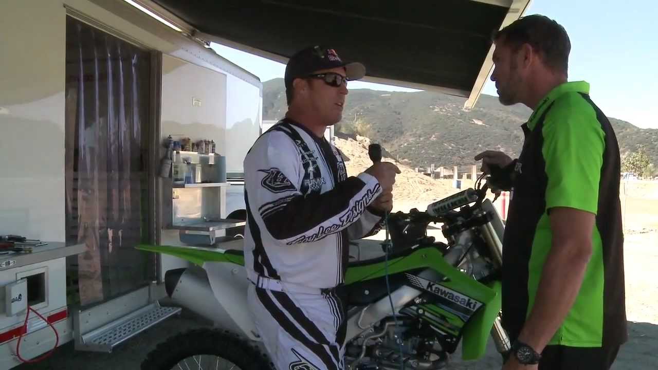2012 Kawasaki KXF 450 test by Rick Johnson on Supercross.com