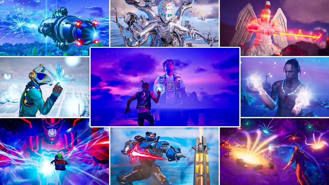 All Fortnite Live Events (Chapter 1 Season 1 - Chapter 6 Season 1)