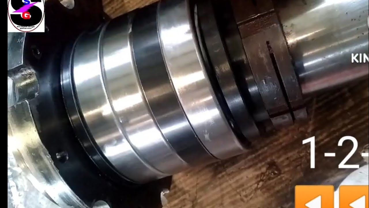 how to change cnc machine spindle bearing #cnc lathe machine spindle bearing replacement #spindle