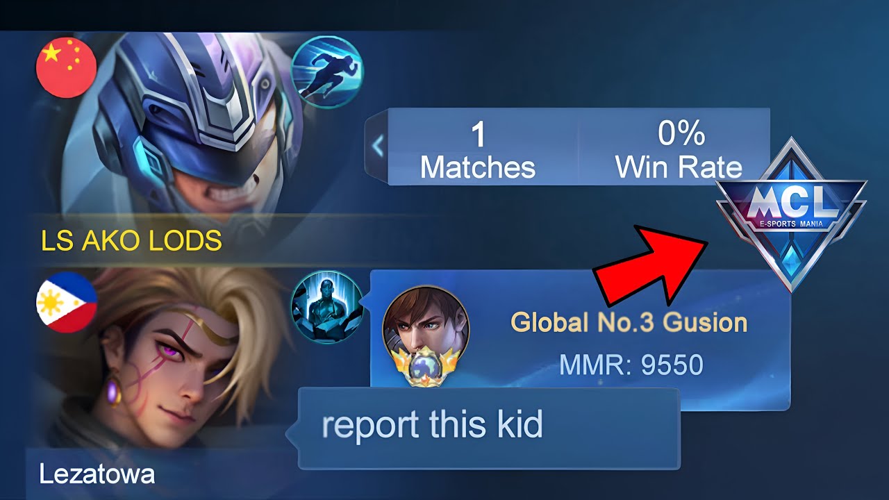 JOHNSON FAKE WR PRANK in SOLO MCL!🤫(Then show my real winrate)