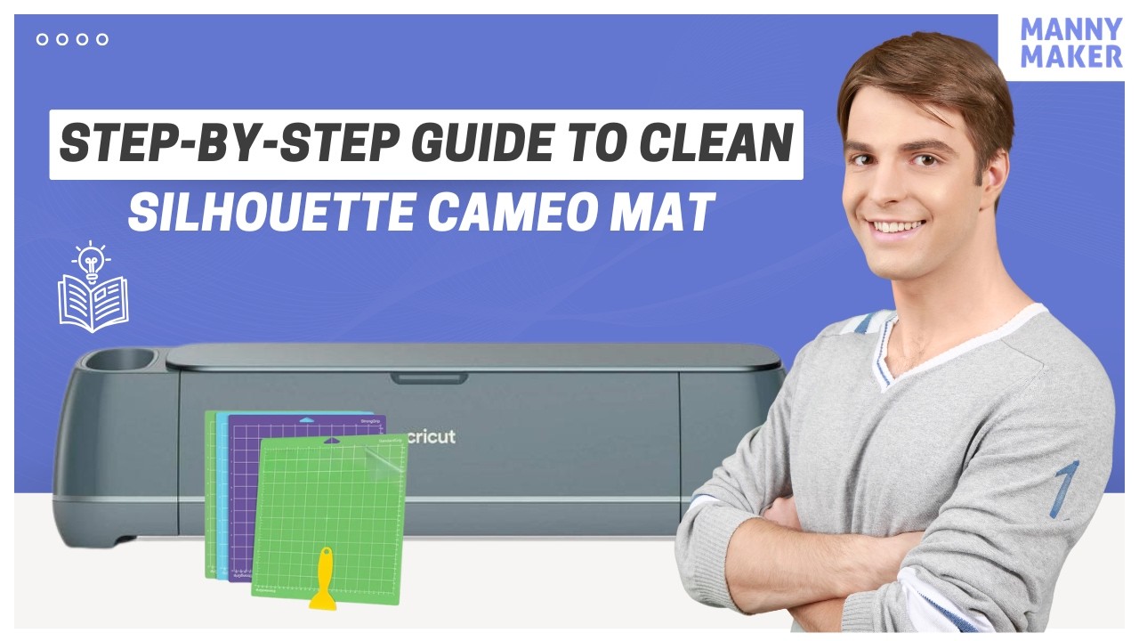 How to Clean Silhouette Cameo Mat? (Easy Steps!) #howto #clean #silhouettecameo #mats #tutorial