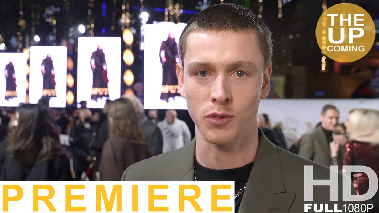 Harris Dickinson The King's Man premiere interview