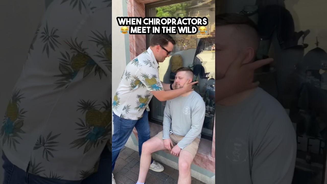 I was on vacation in Leavenworth when THIS happened! 😂 #chiropractic