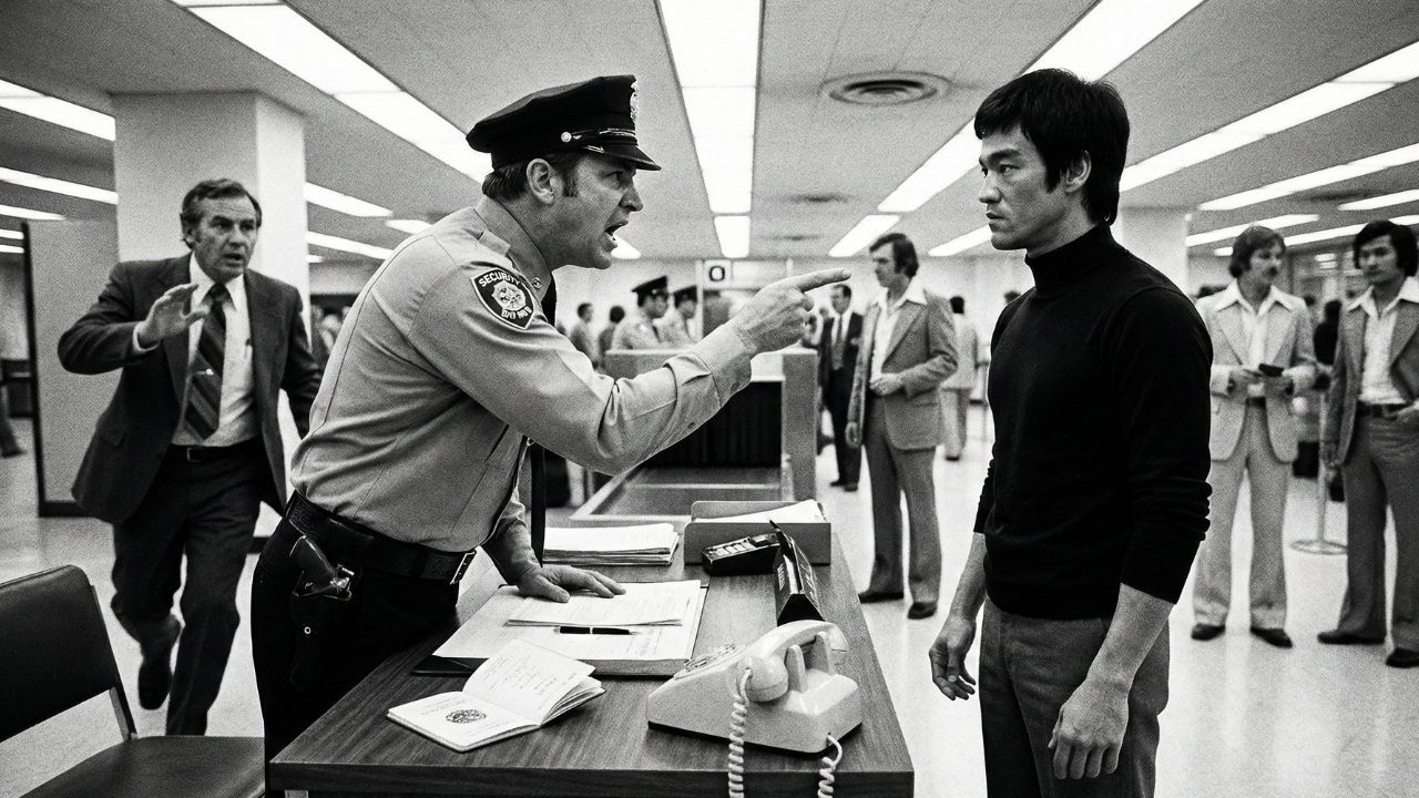 Bruce Lee Was Questioned By Airport Security — 6 Seconds Later The Supervisor Stepped In