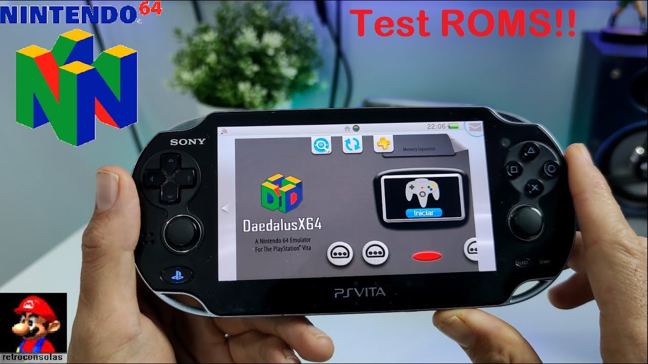 Test de ROMS de Nintendo 64 en PS VITA!!!