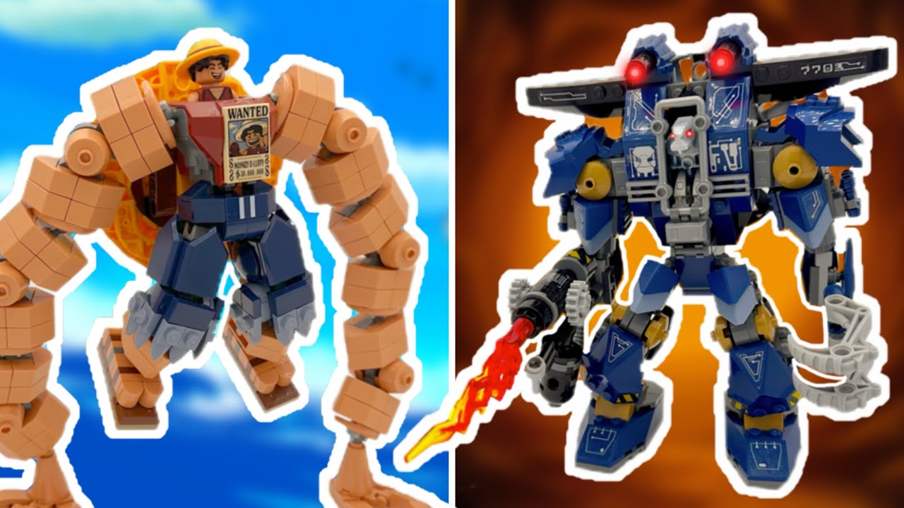 I built LEGO ANIME MECHS