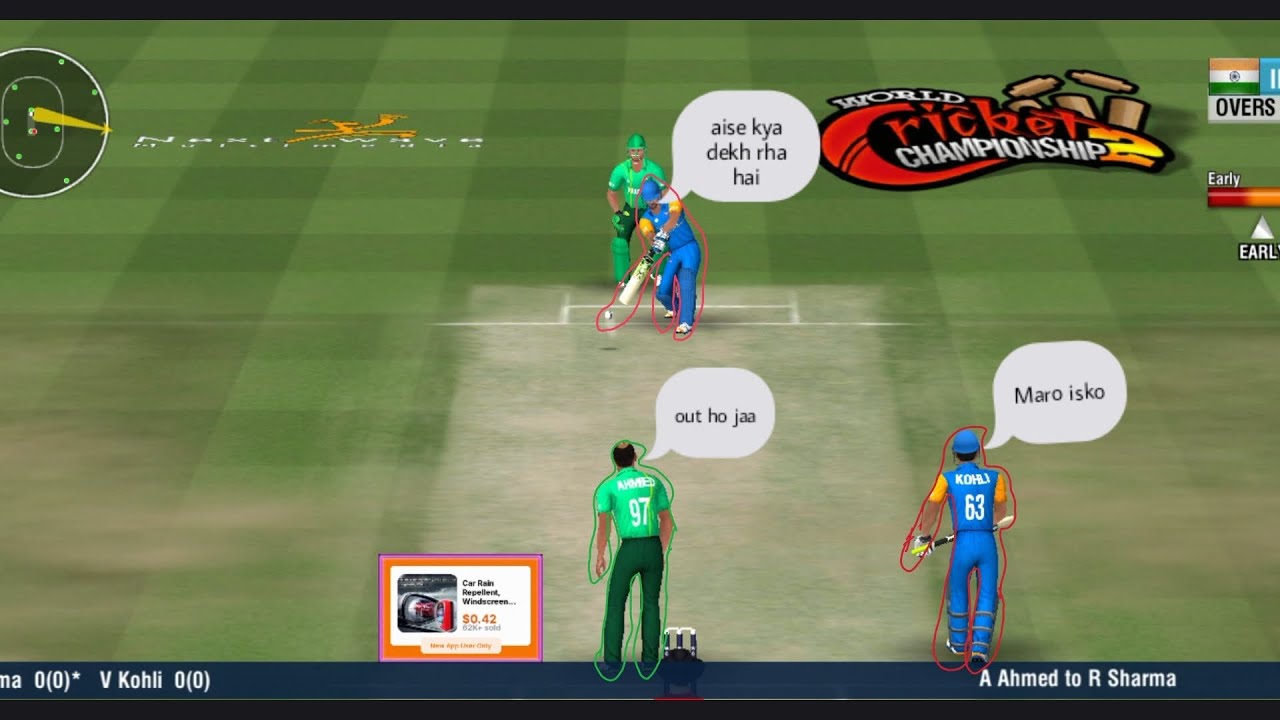 WCC 2 Gameplay | India vs Pakistan 🔥 5 Overs Thriller Match | IND vs PAK