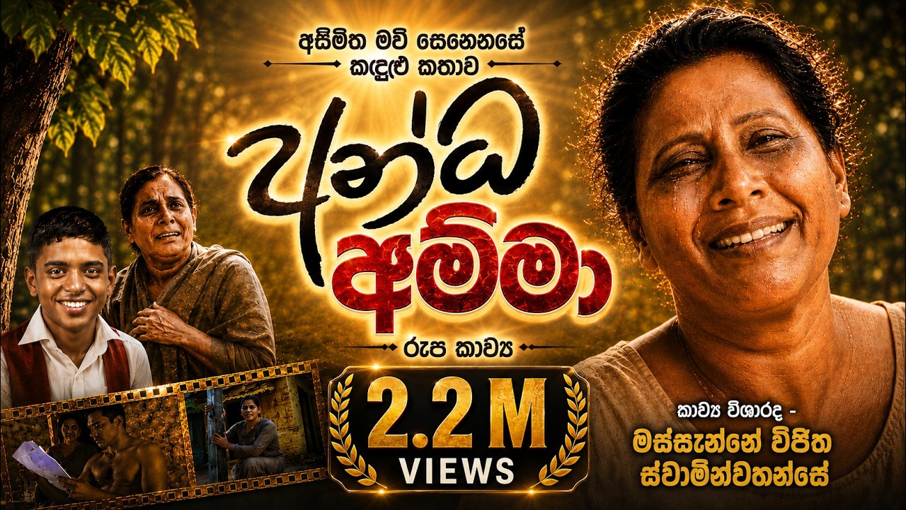 Andha Amma Kavibana - අන්ධ අම්මා රූප කාව්‍ය - Massanne Vijitha Thero