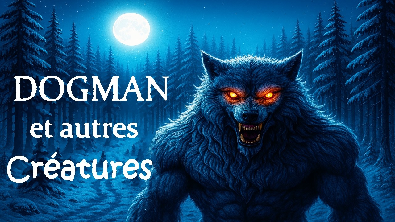 1H  COMPILATION DOGMAN et AUTRES CRÉATURES -Histoires VRAIES de dogman à écouter-Podcast Paranormal