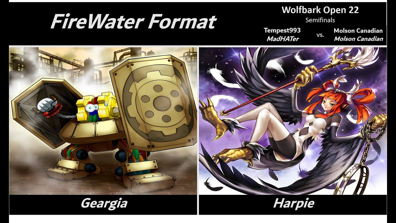 Geargia vs. Harpie | Yu-Gi-Oh! FireWater Format
