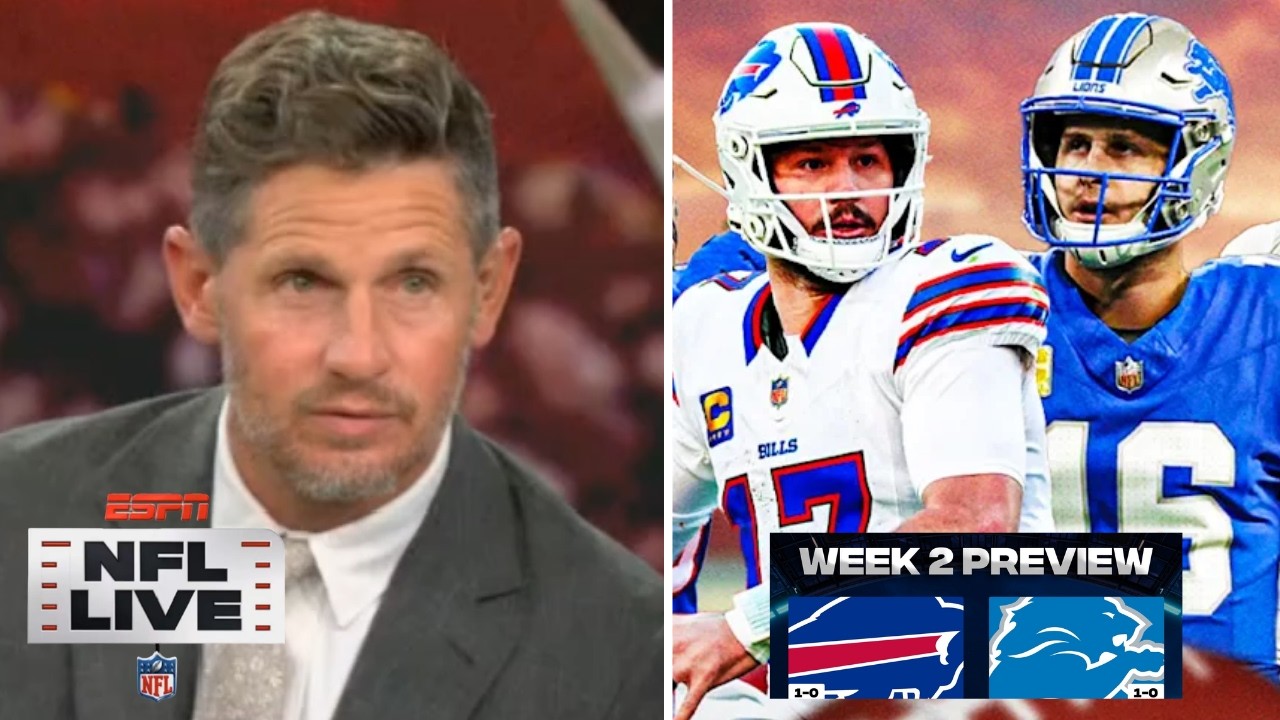 NFL LIVE | Josh Allen is going to torch Lions D! - Dan O. predicts Bills offense EXPLODE in Week 2