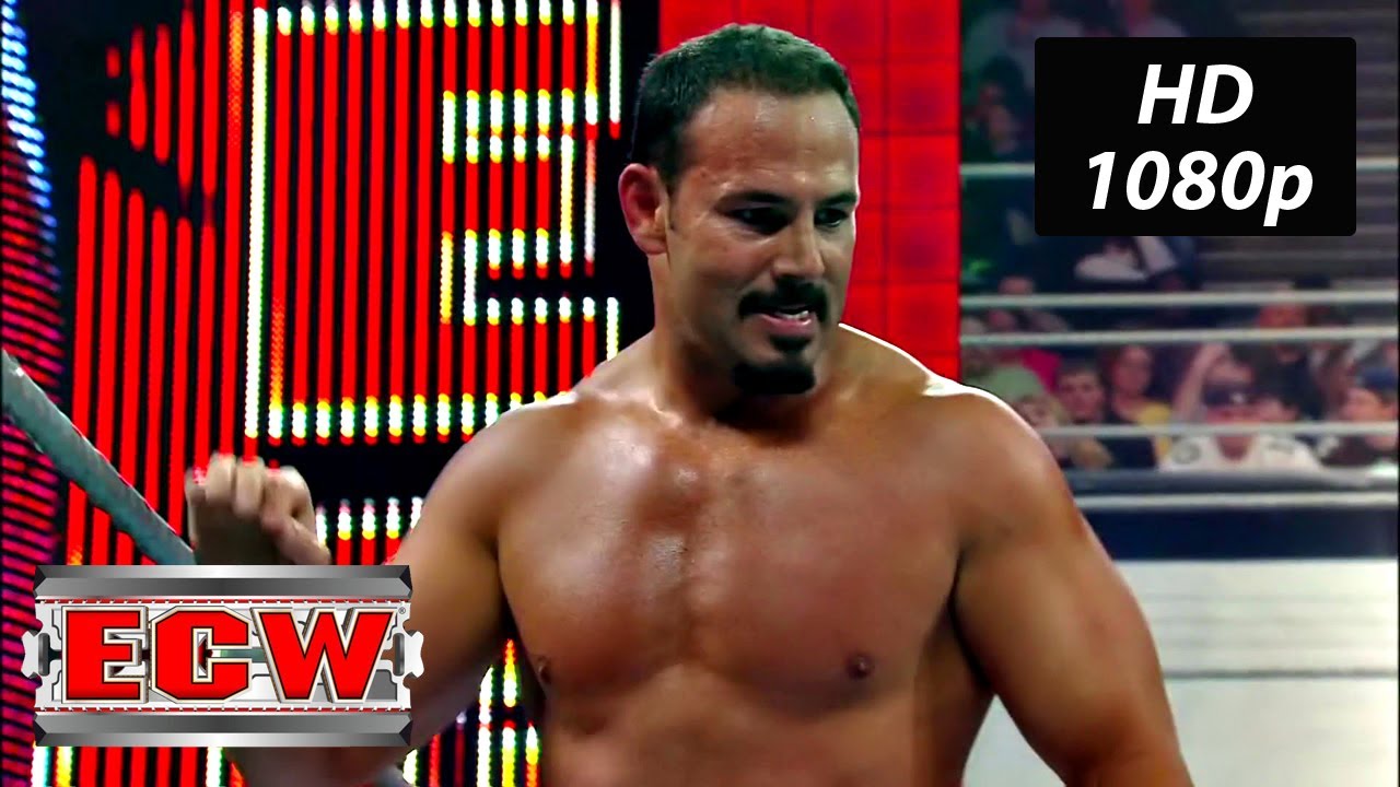 CM Punk vs Chavo Guerrero WWE ECW March 4, 2008 HD ECW Championship Match Part 2/2