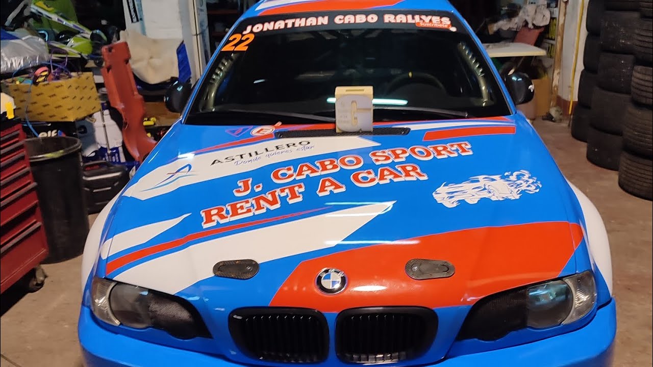 resumen de la temporada 2024 de montaña de Jonathan cabo BMW M3 E46 rallyes