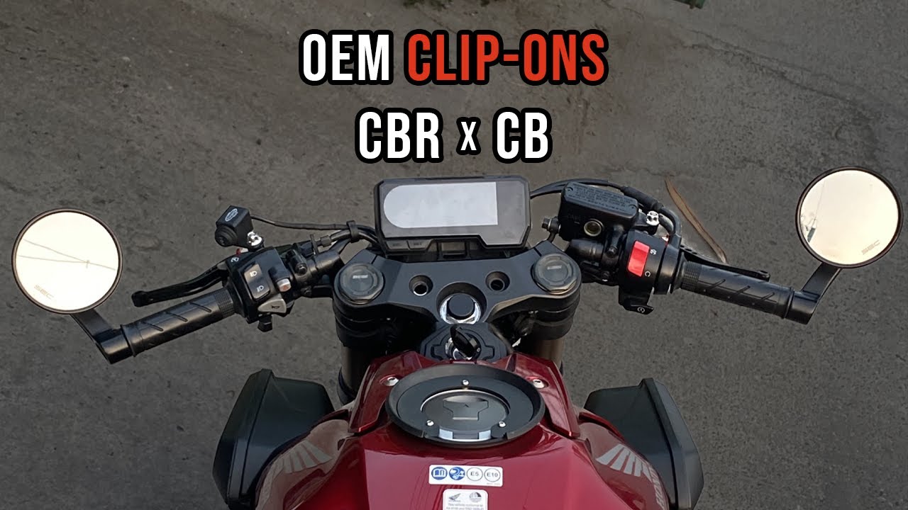 PICKING UP AND INSTALLING OEM CLIP-ONS | HONDA CB650R