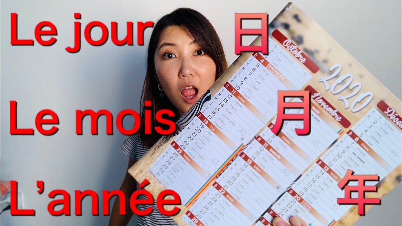 Les jours de la semaine et le calendrier