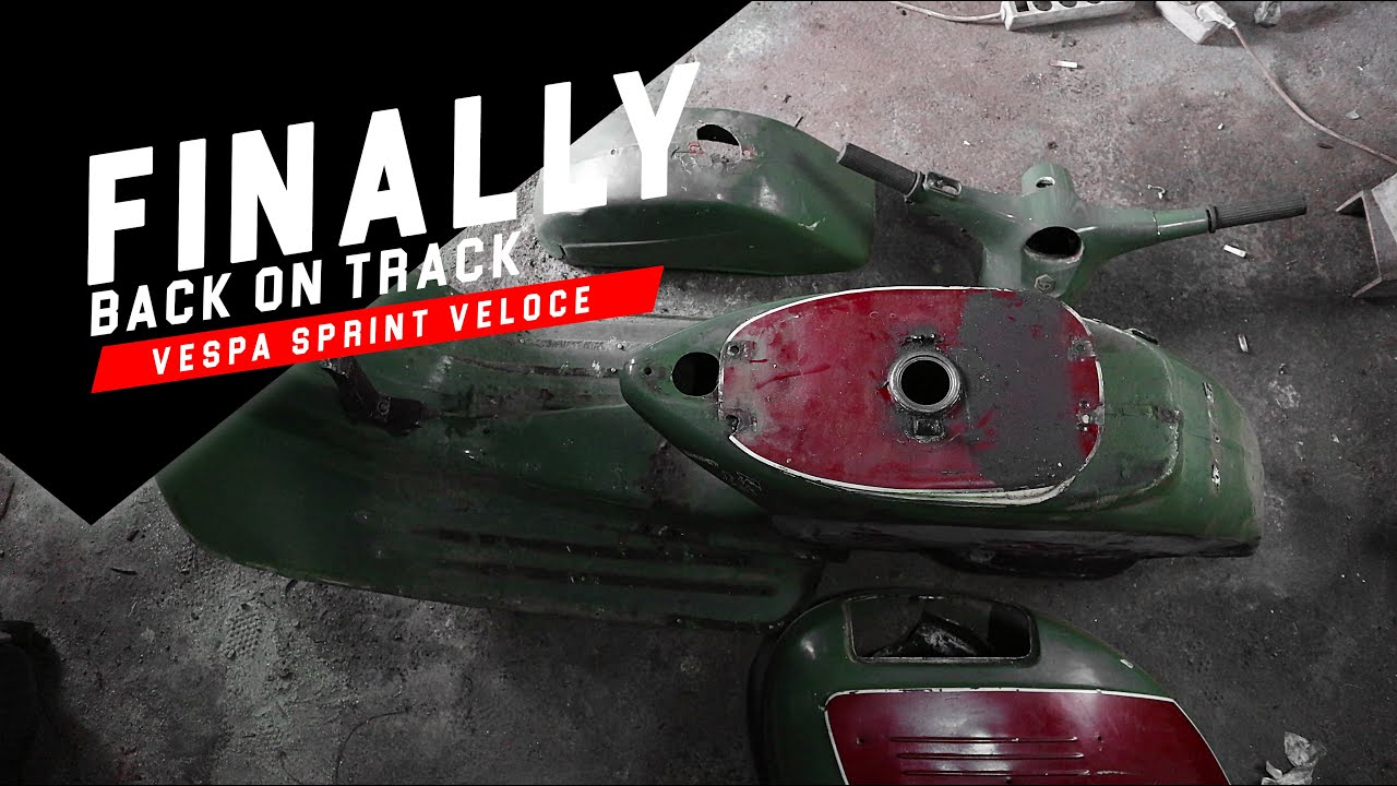 Proses Panjang Restorasi Vespa | Vespa Sprint Veloce