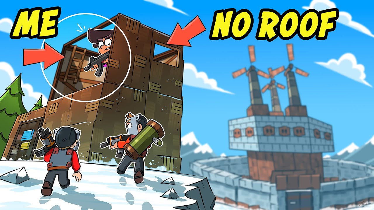 Как встать на ноги с помощью ЭКО-РЕЙДИНГА в Rust!!