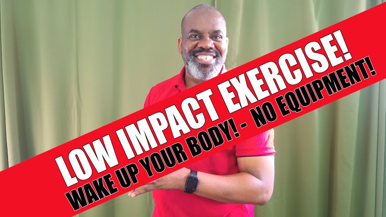 30 Minute Low Impact Exercise Full Body Workout | Easy Moves | Over 50 & Younger | No Equipment!