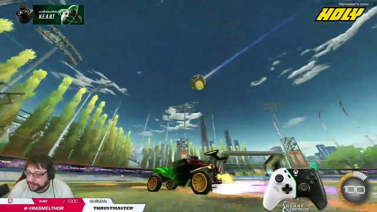 RLCS à 18h: warm up: content d'être de retour!!  !holy !eswap2 !heart #ad