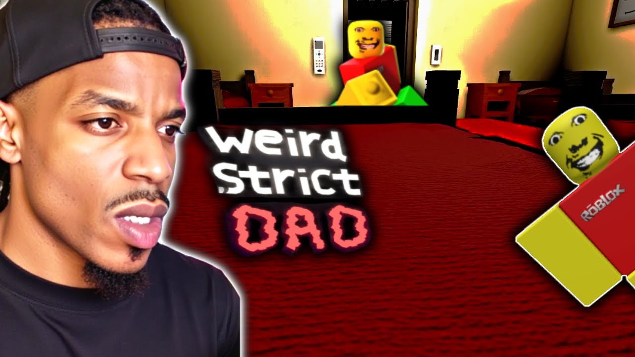 First Time Playing Roblox WEIRD STRICT DAD..