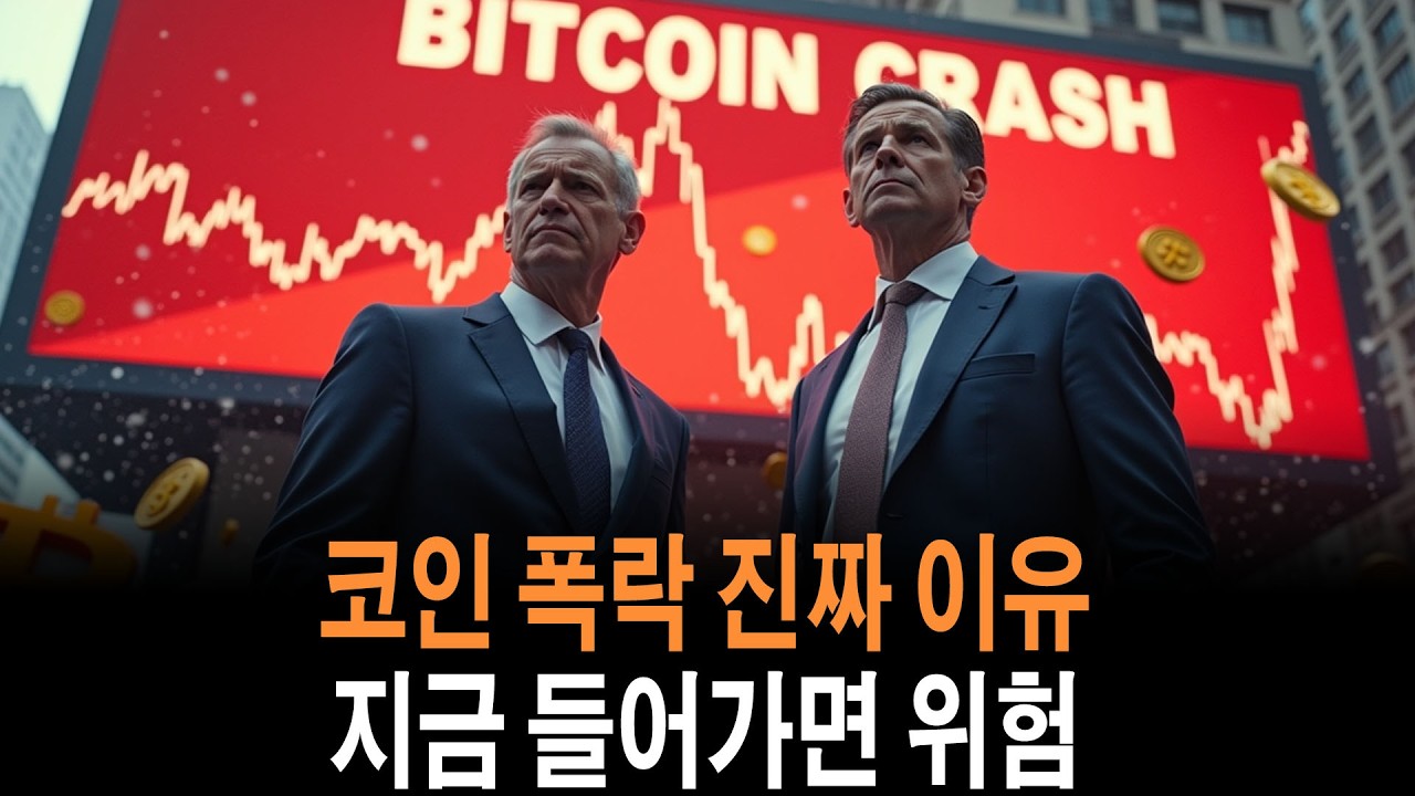 코인 시장 폭락의 진짜 이유, 지금 바닥이라고 믿으면 위험한 이유