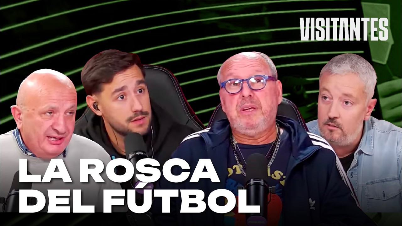 VISITANTES | Duka, Carrozza, Genovart y Nicol&aacute;s Russo con toda la rosca del f&uacute;tbol