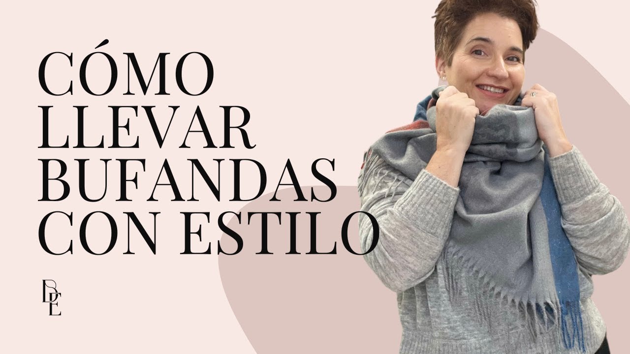 🧣10 NUDOS de BUFANDA para combatir el frio CON ESTILO