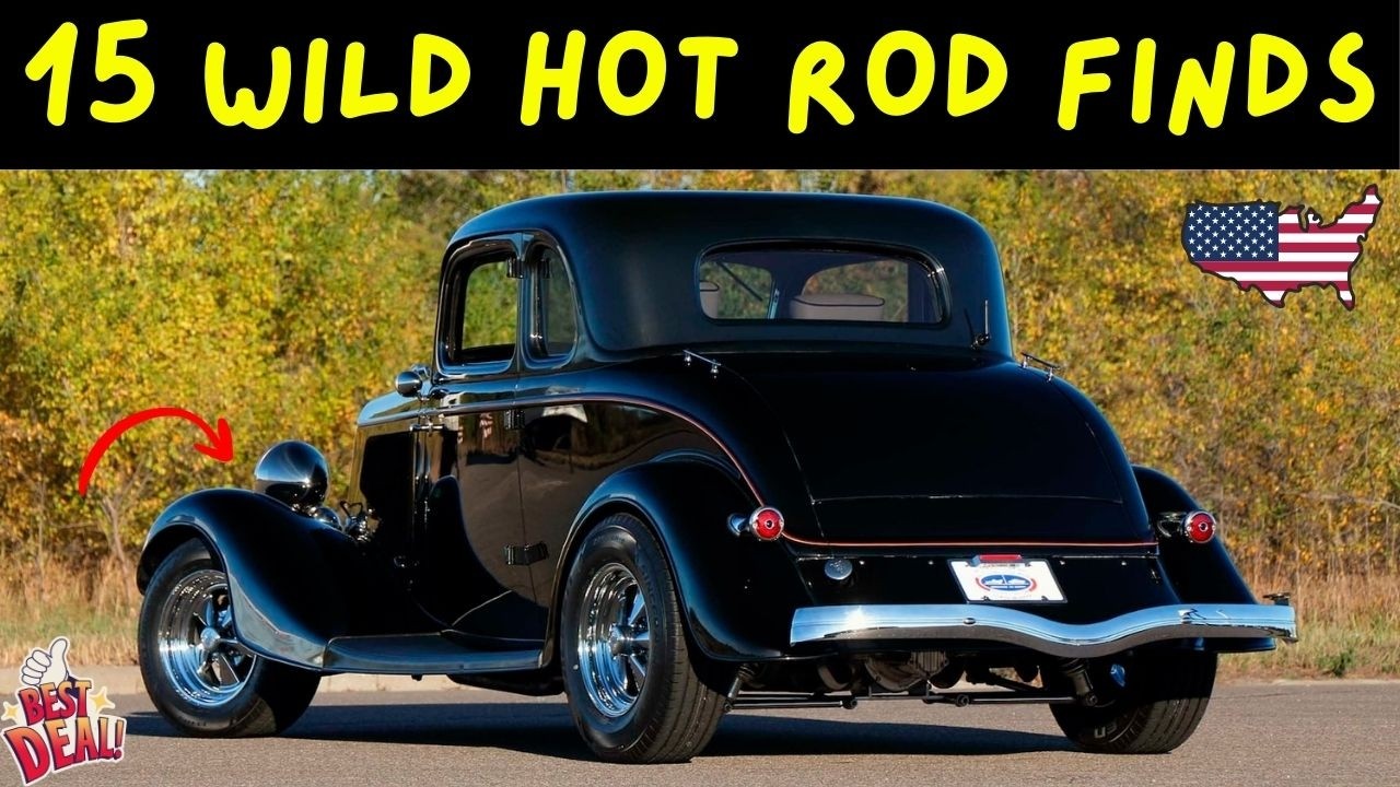 15 INSANE Classic Hot Rods for Sale | Brutal Old-School Builds