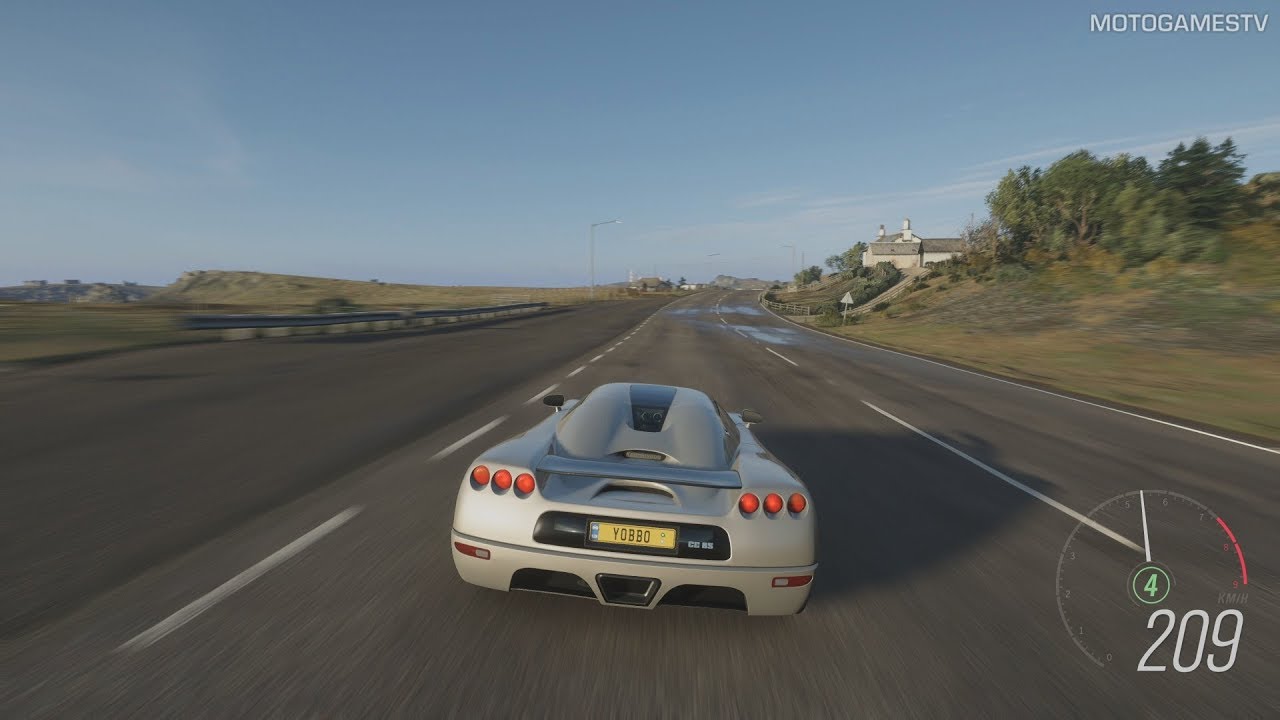 Forza Horizon 4 - 2002 Koenigsegg CC8S Gameplay