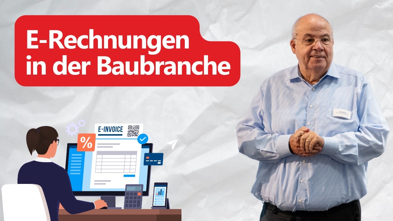 E Rechnungen in der Baubranche – smartPS-Webinar