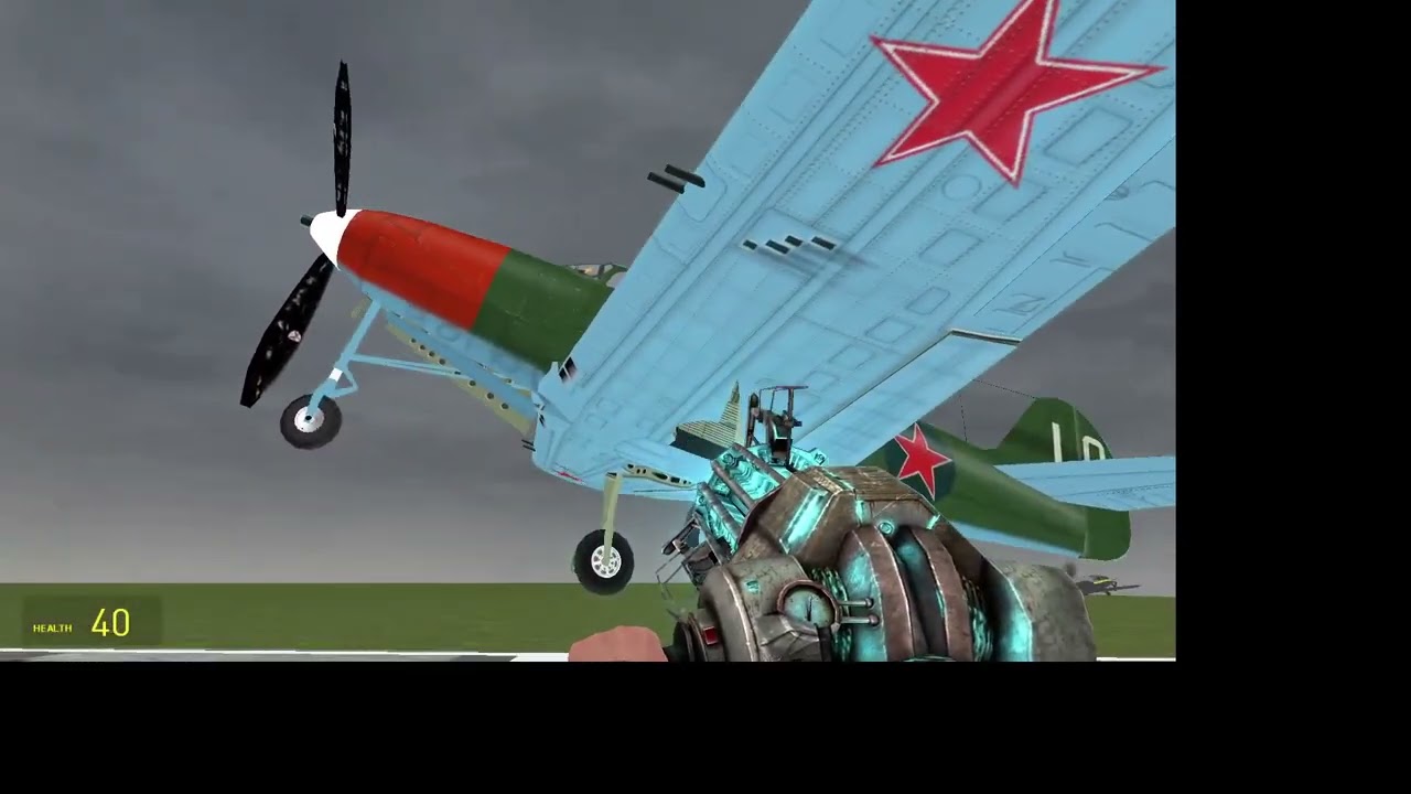 All Aircraft from Wac Aircraft in Garry's Mod Part 2. (With a lot of crashing planes)