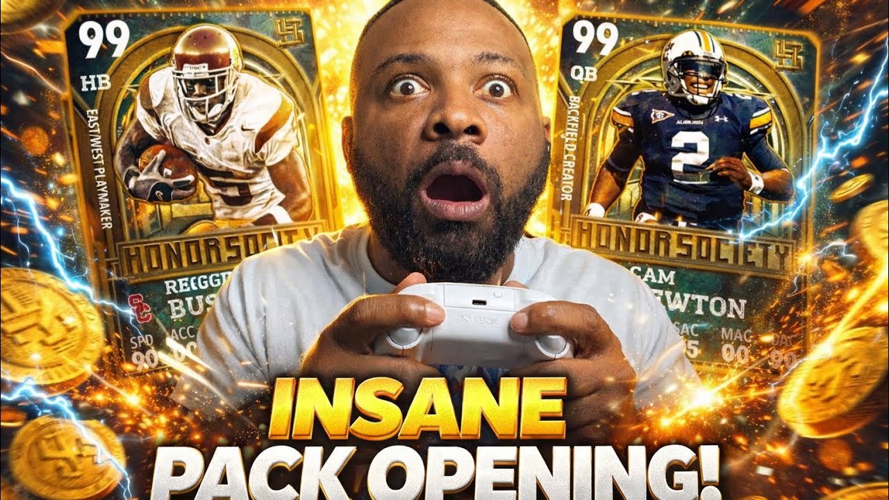 *WALKOFF* 3 MILLION OPENING FOR PART 2 OF HONOR SOCIETY FEAT CAM NEWTON, SEAN TAYLOR & REGGIE BUSH!