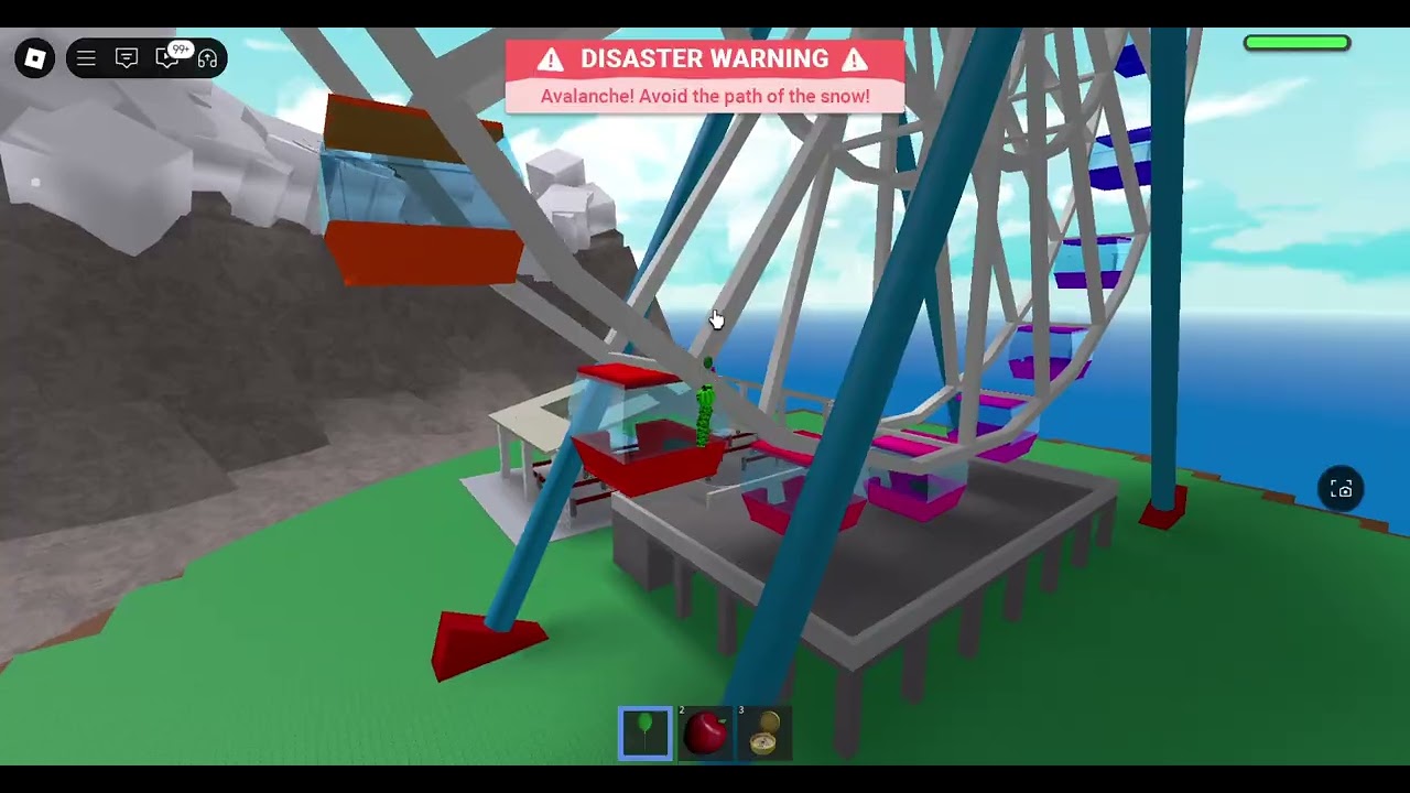 Natural Disaster Survival: Avalanche (New Disaster)
