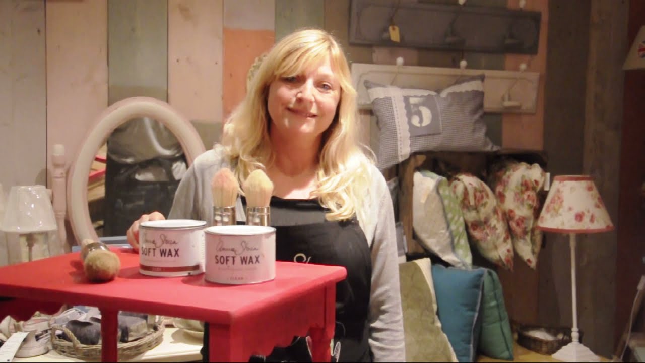 Annie Sloan Dark Wax gebruiksaanwijzing met Annie Sloan Chalk Paint