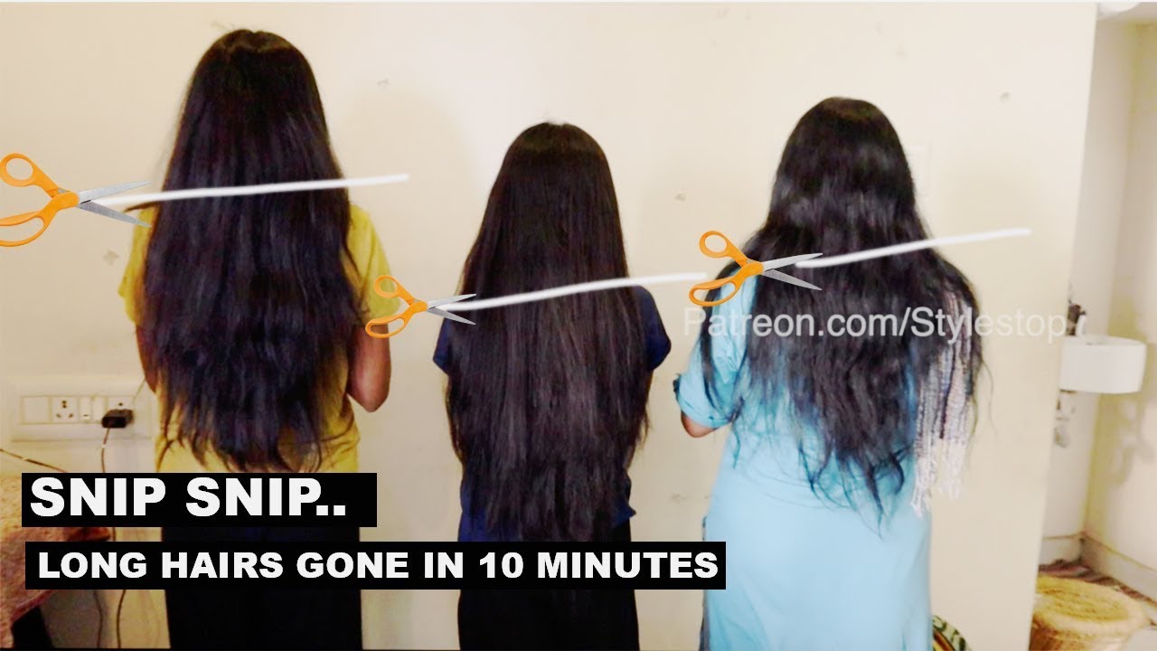 Mom and Daughters hair chop | womenhaircut