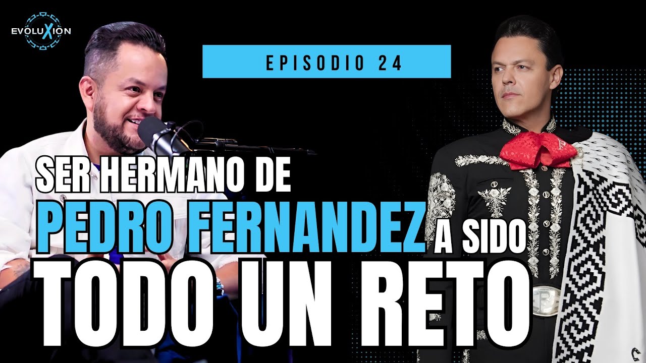 Gerardo Fernández cuenta SU VERDAD de cómo continuar en la música siendo hermano de Pedro Fernández