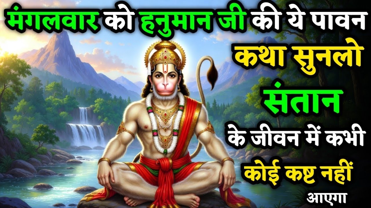 मंगलवार को हनुमान जी की ये पावन कथा सुनलो संतान के जीवन में कभी कोई कष्ट नहीं आएगा | Mangalwar Katha