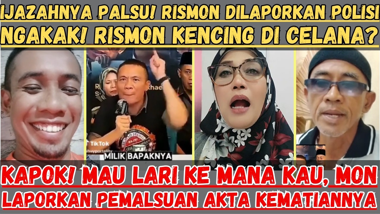 Ijazahnya Palsu! Rismon Dilaporkan Polisi!! Rismon sampe Kencing di Celana? | Mau Lari ke Mana, Mon!
