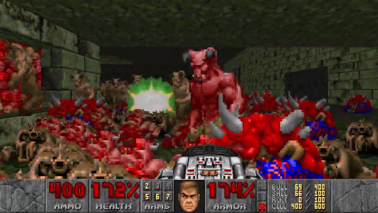 Doom: Okuplok - Marble Dungeon fight