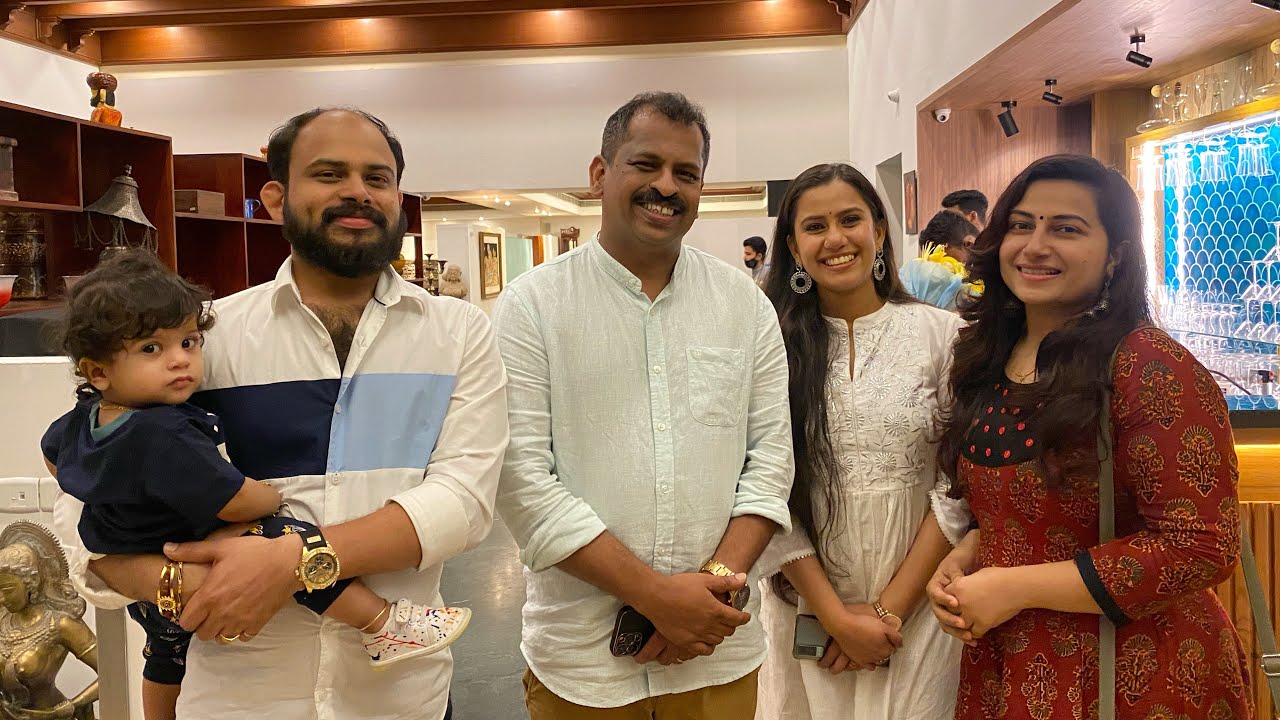 അടിപൊളി Dinner at Chef Pillai | Vijay Maadhhav | Devikaa Nambiaar #chef #vlog #nirvana