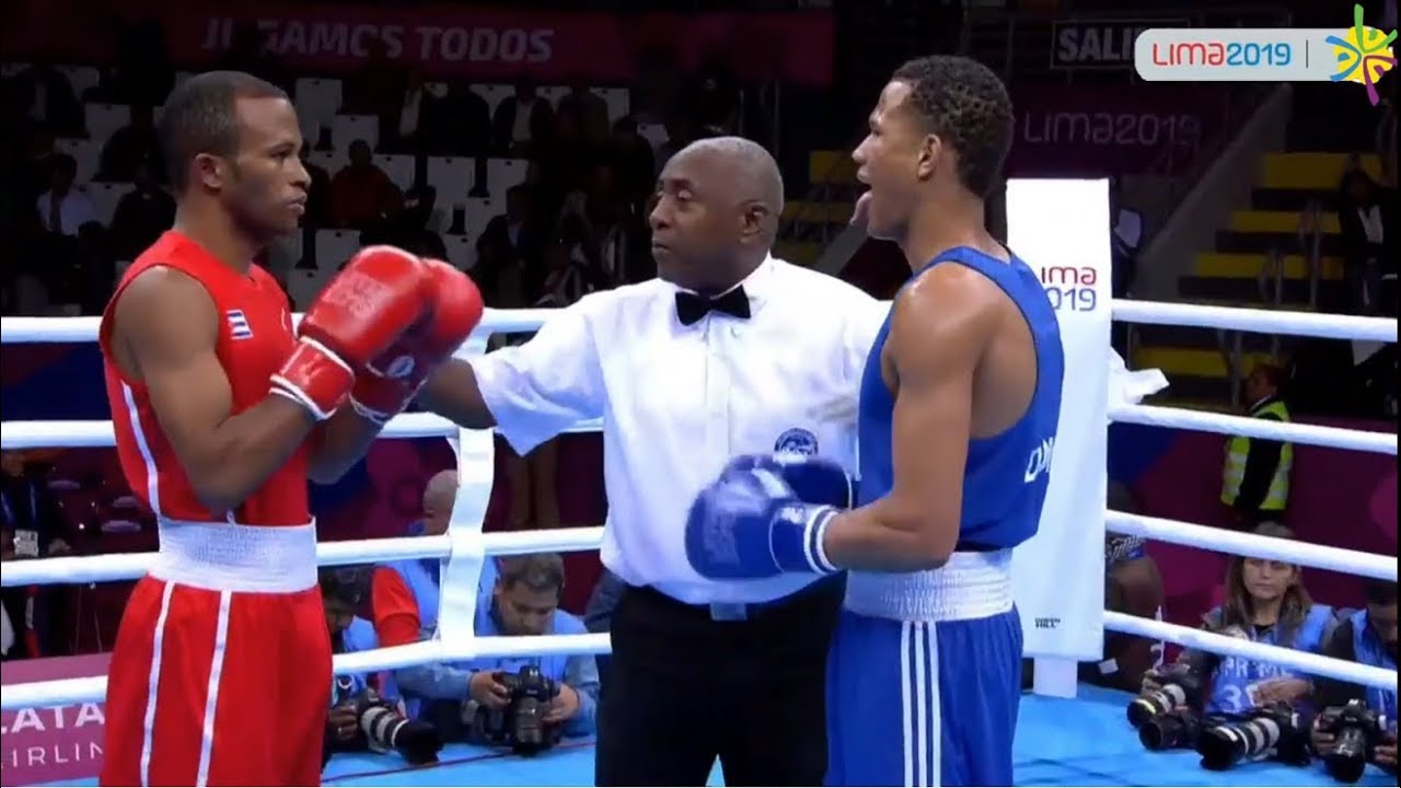 Finals (60kg) ÁLVAREZ Lázaro (CUB) vs DE LOS SANTOS NUÑEZ Leonel (DOM) PanAmerican Games Lima 2019