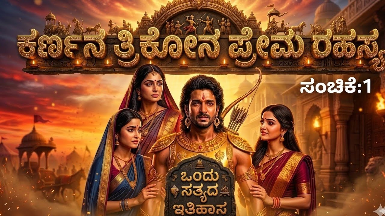 ಯಾರಿಗೂ ತಿಳಿಯದ ಕರ್ಣನ ತ್ರಿಕೋನ ಪ್ರೇಮಕಥೆಯ ರಹಸ್ಯ | Karna Love Story | Mahabharata Kannada.