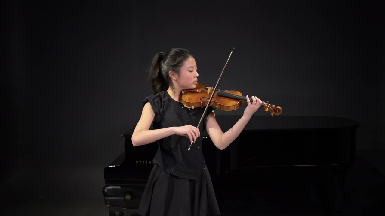 Olivia Lee (13yrs)  J.S. Bach Violin Partita No. 3 in E Major BWV 1006