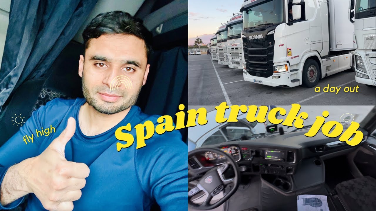 Start truck driver job in Spain 🇪🇸