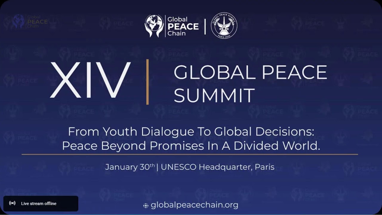 Global Peace Summit Paris 2026