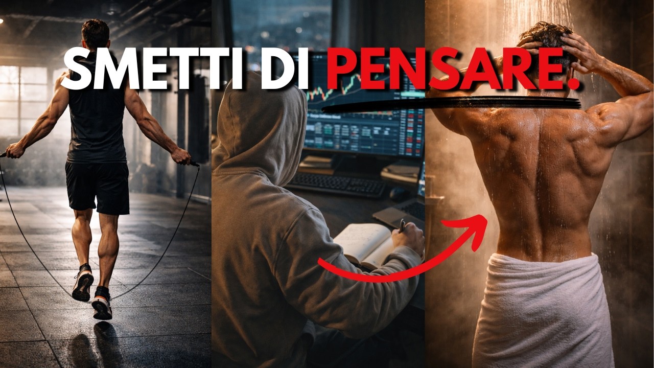 La Tua Mente Ti Sta DISTRUGGENDO: 5 TRUCCHI Per Fermare l’Overthinking (supportati dalla scienza)