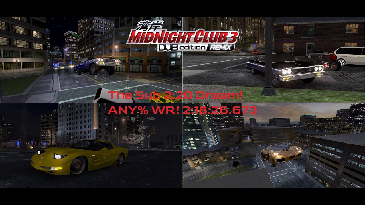 Midnight Club 3 Any% WR! 2:18:26.673