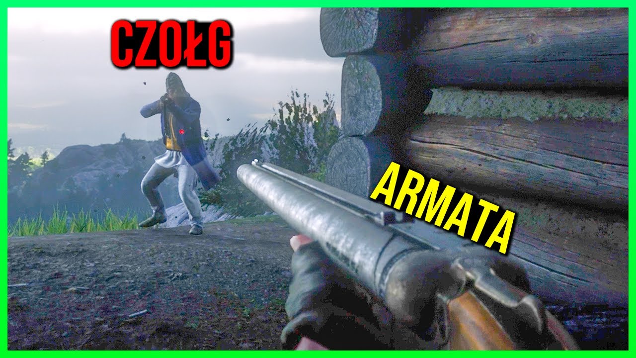 PASTERZ CZOŁG vs ARMATA | RED DEAD ONLINE na 100%