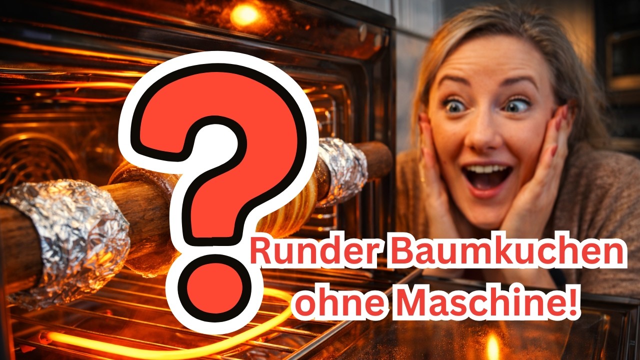 Baumkuchen-Wahnsinn: Ob mein 14-jähriges Konditor-Wissen die Maschine ersetzt? 🥨✨